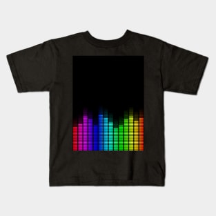 rainbow equalizer Kids T-Shirt